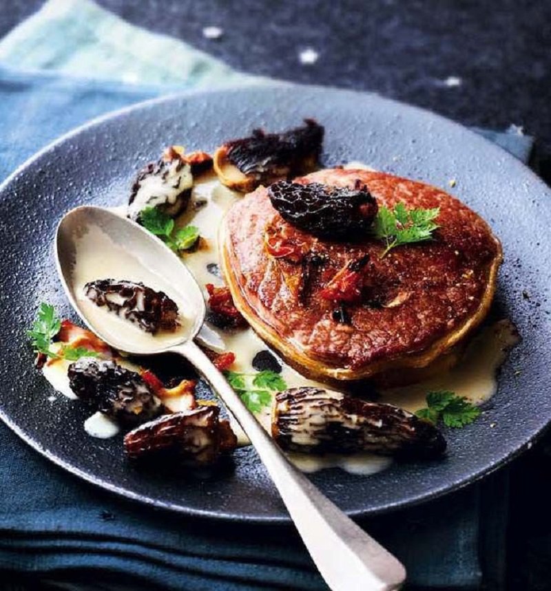 Tournedos aux morilles sauce au foie gras